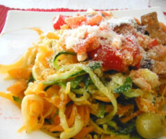 Zuccini Karottennudeln