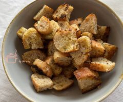 Brot Croûtons für Suppen & Eintöpfe